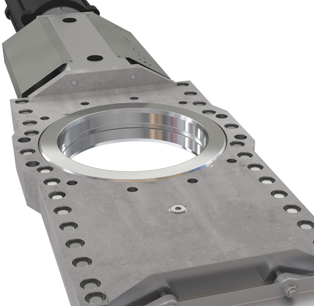 HPT knife gate valve