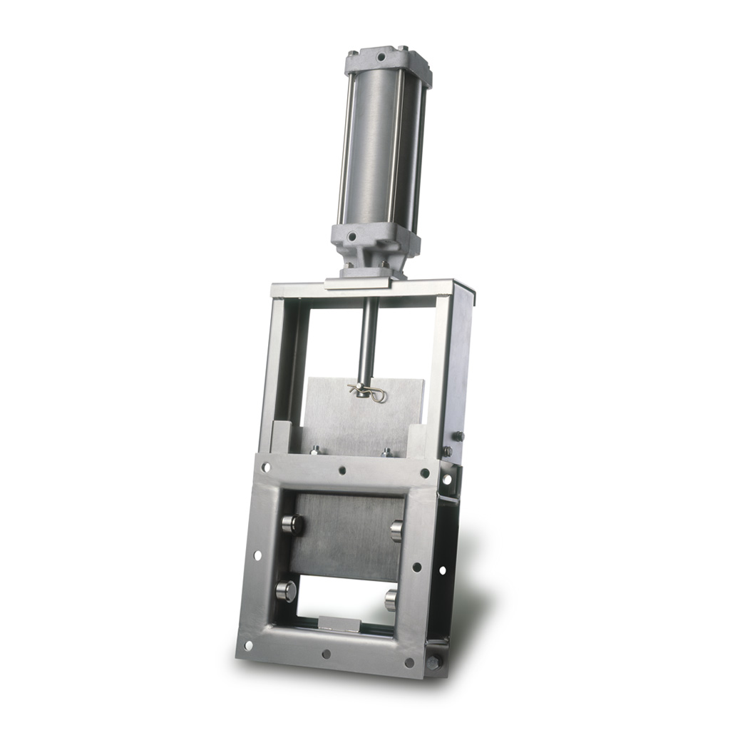 RKS knife gate valve close-up