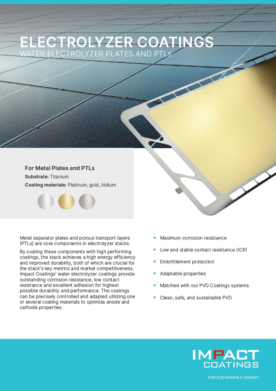 Electrolyzer coatings